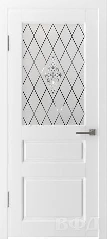 Лот: 18685501. Фото: 1. Дверь межкомнатная Честер белая... Двери межкомнатные