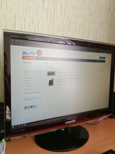 Лот: 17782875. Фото: 1. Swmsung T220HD (2xHDMI,VGA,DVI... ЖК-мониторы