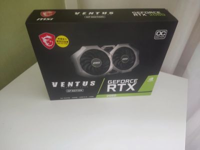 Лот: 19159342. Фото: 1. MSI ventus RTX 2060 НОВАЯ. Видеокарты