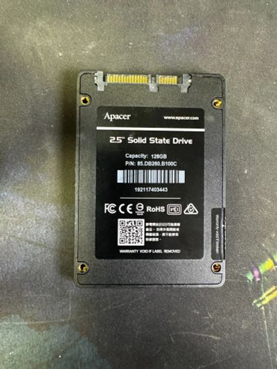 Лот: 24317178. Фото: 1. SSD накопитель apacer as350 128gb... SSD-накопители