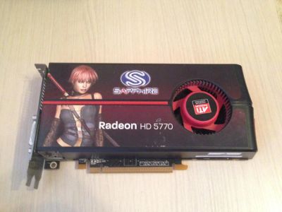 Лот: 7543746. Фото: 1. Radeon HD5770. Видеокарты