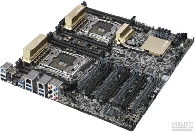 Лот: 16841317. Фото: 1. Asus Z10PE-D8 WS (2x 2011-v3... Материнские платы
