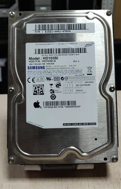 Лот: 21092100. Фото: 1. HDD 1Тб/Samsung/3,5''/7200об/мин... Жёсткие диски (HDD)