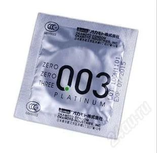 Лот: 2071848. Фото: 1. Презервативы OKAMOTO 003 PLATINUM. Презервативы
