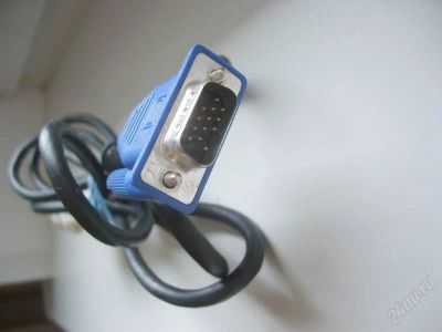 Лот: 1117120. Фото: 1. VGA-DVI кабель. Шлейфы, кабели, переходники