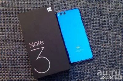 Лот: 12967604. Фото: 1. Xiaomi Mi Note 3. Смартфоны