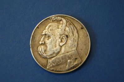 Лот: 4708919. Фото: 1. Монета 10 злотых 1935 год ( №2137... Другое (монеты)