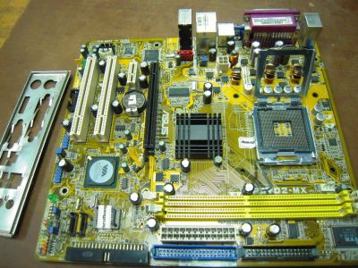Лот: 7969383. Фото: 1. Материнская плата 775 mATX ASUS... Материнские платы