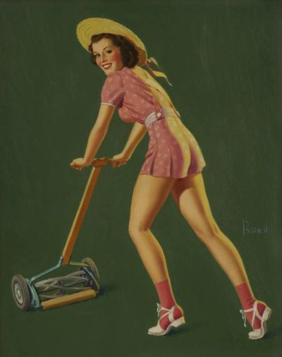 Лот: 4063008. Фото: 1. Постер (плакат) Pin-up USA # 12... Холсты чистые