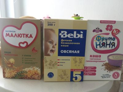 Лот: 8527185. Фото: 1. Каша. Детское питание