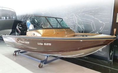 Лот: 25209290. Фото: 1. Катер-лодка алюминиевая NORTHSILVER... Лодки и катера