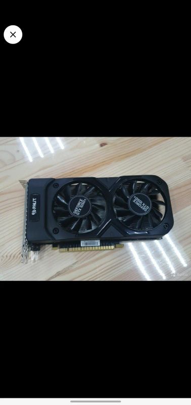 Лот: 16275509. Фото: 1. Palit Dual gtx 1050ti 4gb. Видеокарты