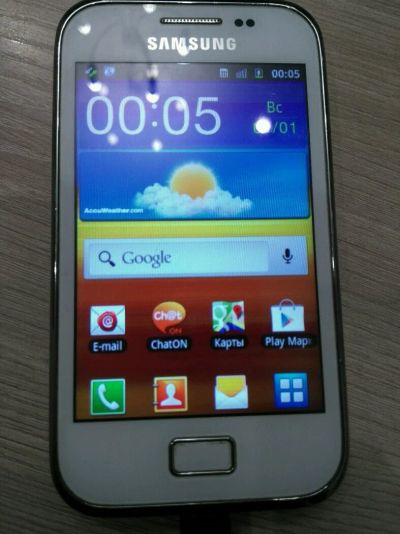 Лот: 12150519. Фото: 1. Смартфон samsung s7500 ( 15165... Смартфоны