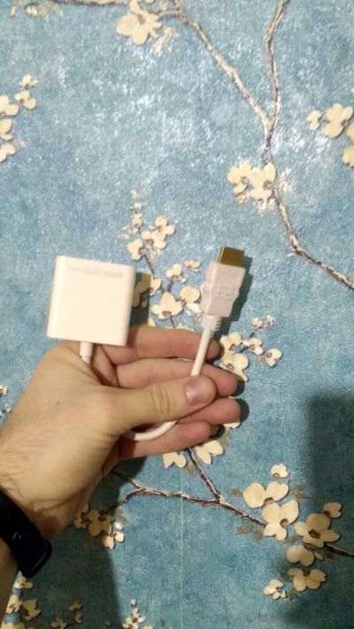 Лот: 11226399. Фото: 1. Переходник c Vga на HDMI (С доп... Шлейфы, кабели, переходники