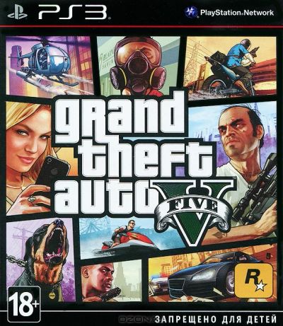 Лот: 3228904. Фото: 1. Grand Theft Auto V (PS3). Игры для консолей