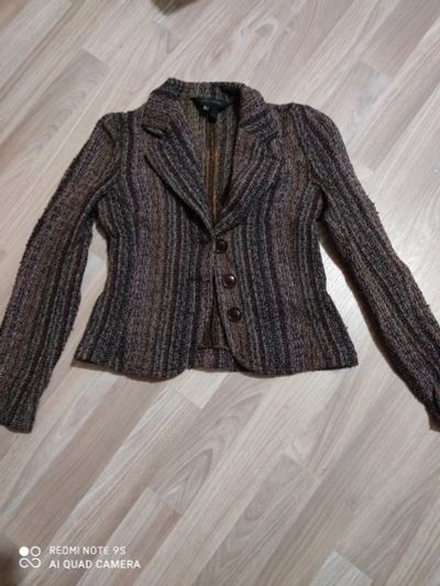 Лот: 16411103. Фото: 1. Пиджак zara 42р. Пиджаки, жакеты, жилеты