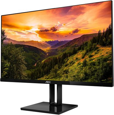 Лот: 20303407. Фото: 1. Монитор 23.8" AOC 24V2Q, 1920... ЖК-мониторы