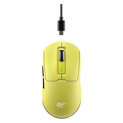 Лот: 25201049. Фото: 1. Игровая мышь Havit MS969SE Yellow... Клавиатуры и мыши