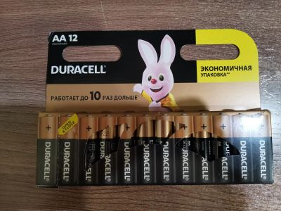Лот: 19448944. Фото: 1. Батарейки 🔋 Duracell Пальчиковые... Батарейки, аккумуляторы, элементы питания