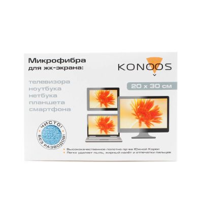 Лот: 22147128. Фото: 1. Чист.Салфетки для ЖК экранов KONOOS... Другое (бытовая техника)