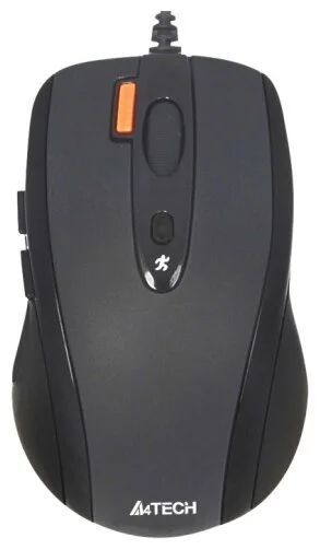 Лот: 10141353. Фото: 1. Мышь A4Tech N-70FX-1 Black USB... Клавиатуры и мыши