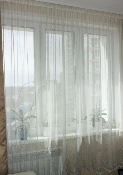 Лот: 5488826. Фото: 1. Тюль. Шторы, тюль