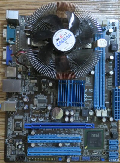 Лот: 18096562. Фото: 1. Материнская плата ASUS P5G41T-M... Комплекты запчастей