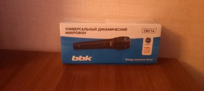 Лот: 19675153. Фото: 1. Микрофон BBK CM114. Микрофоны