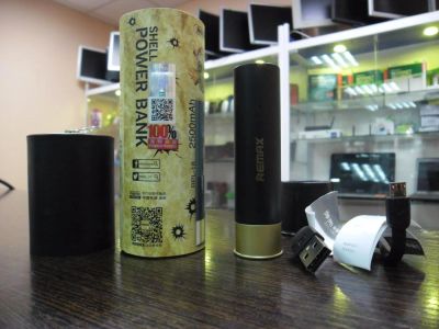 Лот: 9894970. Фото: 1. Power bank Remax 2500mAh Bullet. Внешние, портативные аккумуляторы для смартфонов (Power bank)