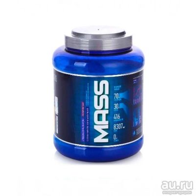 Лот: 9283996. Фото: 1. Гейнер rline mass new 2 кг. Спортивное питание, витамины