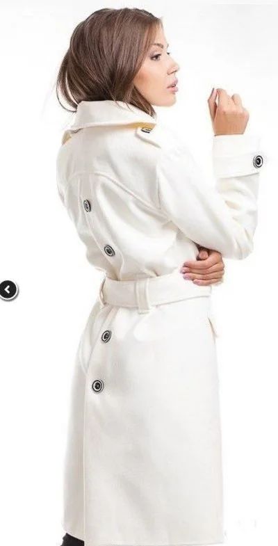 Лот: 10051157. Фото: 1. Белое пальто для модных девочек... Верхняя одежда
