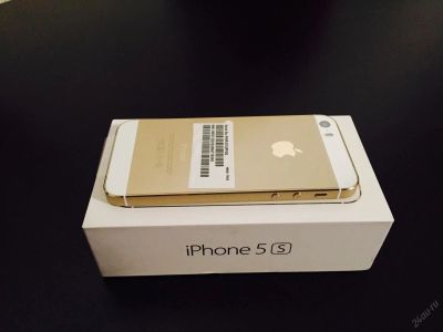 Лот: 5547032. Фото: 1. iPhone 5s 32 gold. Смартфоны