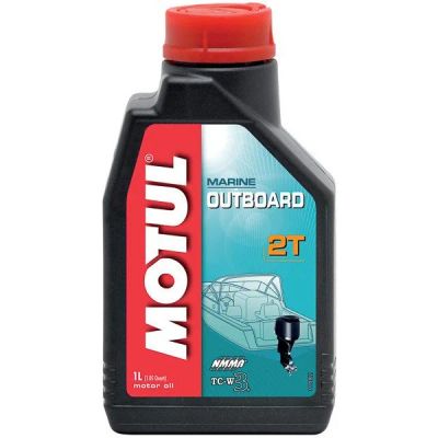 Лот: 16122437. Фото: 1. MOTUL Outboard 2T 1 л (для лодок... Масла, жидкости