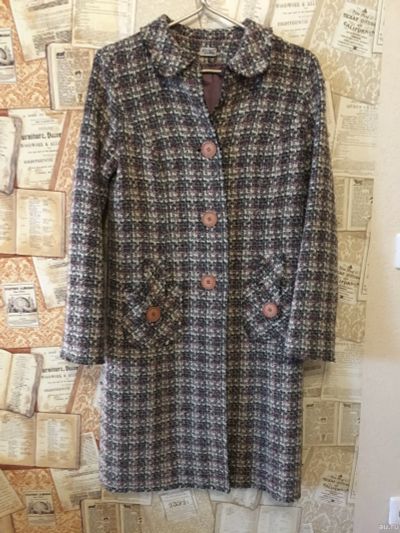 Лот: 13562728. Фото: 1. Пальто женское S/M шерсть. Верхняя одежда