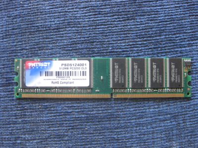 Лот: 8505064. Фото: 1. DDR1 512МБ. Оперативная память