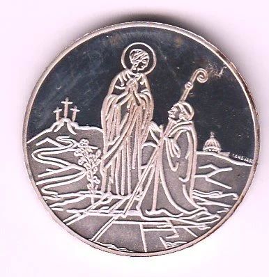 Лот: 11865326. Фото: 1. Ватикан 500 лир серебро 1984г. Европа