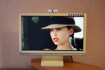 Лот: 18309416. Фото: 1. Монитор BenQ M2400HD 24" Веб-камера... ЖК-мониторы