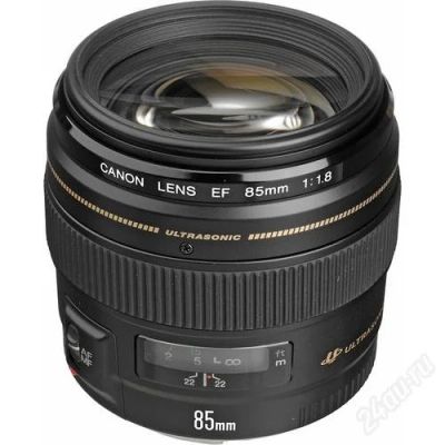 Лот: 944610. Фото: 1. Объектив Canon EF 85mm f/1.8. Объективы