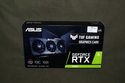 Лот: 18472699. Фото: 1. Видеокарта RTX 3080 Asus TUF Gaming... Видеокарты