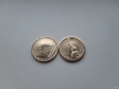 Лот: 16772439. Фото: 1. США 1 доллар 2020 г " Переменная... Америка