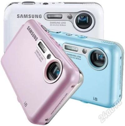 Лот: 2452993. Фото: 1. фотокамера samsung i8. Цифровые компактные