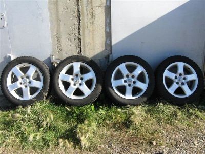 Лот: 2157701. Фото: 1. R16 Toyota 205/55. Шины на дисках