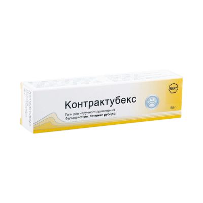 Лот: 23717502. Фото: 1. Контрактубекс гель 50г. Лекарства