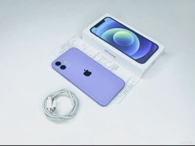 Лот: 19863154. Фото: 1. Iphone 12 64gb purple. Смартфоны