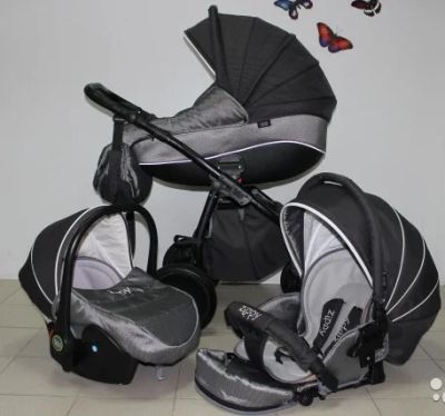 Лот: 11653730. Фото: 1. Коляска 3 в 1 Tutis Zippy Silver... Коляски