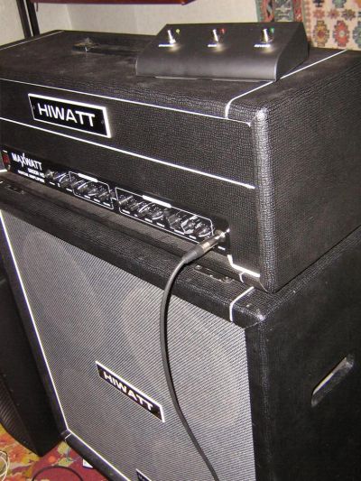 Лот: 3284917. Фото: 1. Стек Hiwatt 400 ватт! обмен. Гитарные эффекты и комбоусилители
