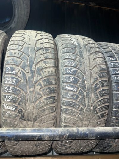 Лот: 25059803. Фото: 1. (2шт)225-65-18 Nokian Hakkapeliitta... Шины