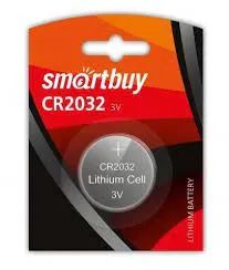 Лот: 20528524. Фото: 1. Батарейка CR2032 3V SmartBuy... Батарейки, аккумуляторы, элементы питания