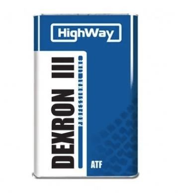 Лот: 11195667. Фото: 1. HighWay т/м ATF Dexron III 4л. Масла, жидкости