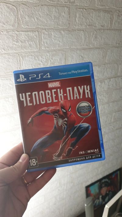 Лот: 16700734. Фото: 1. Человек паук ps4. Игры для консолей